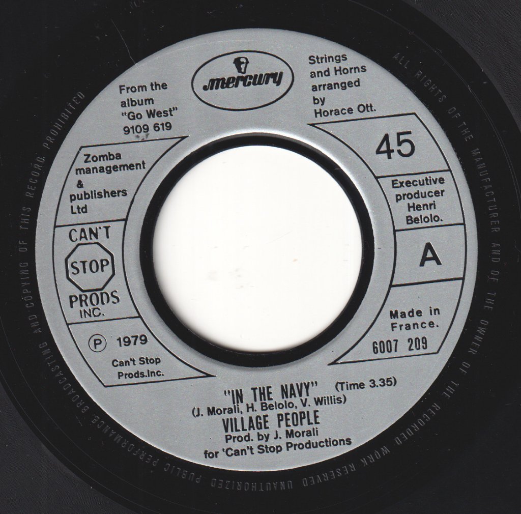 Village People - In The Navy - 7 Inch