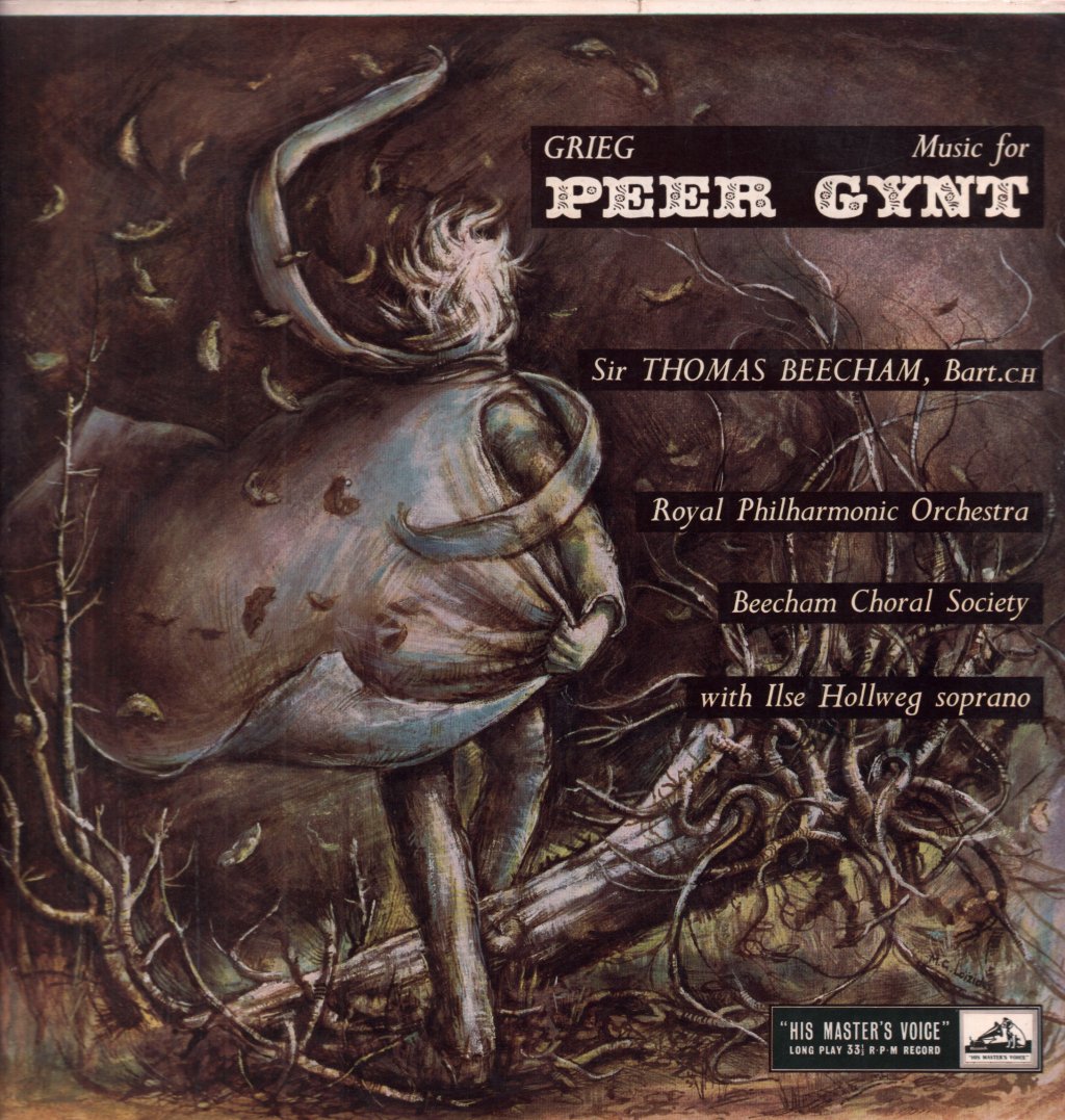Royal Philharmonic Orchestra - grieg Music For Peer Gynt - Lp