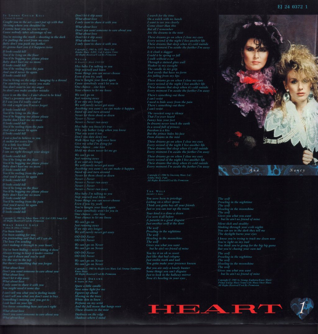 Heart - Heart - Lp