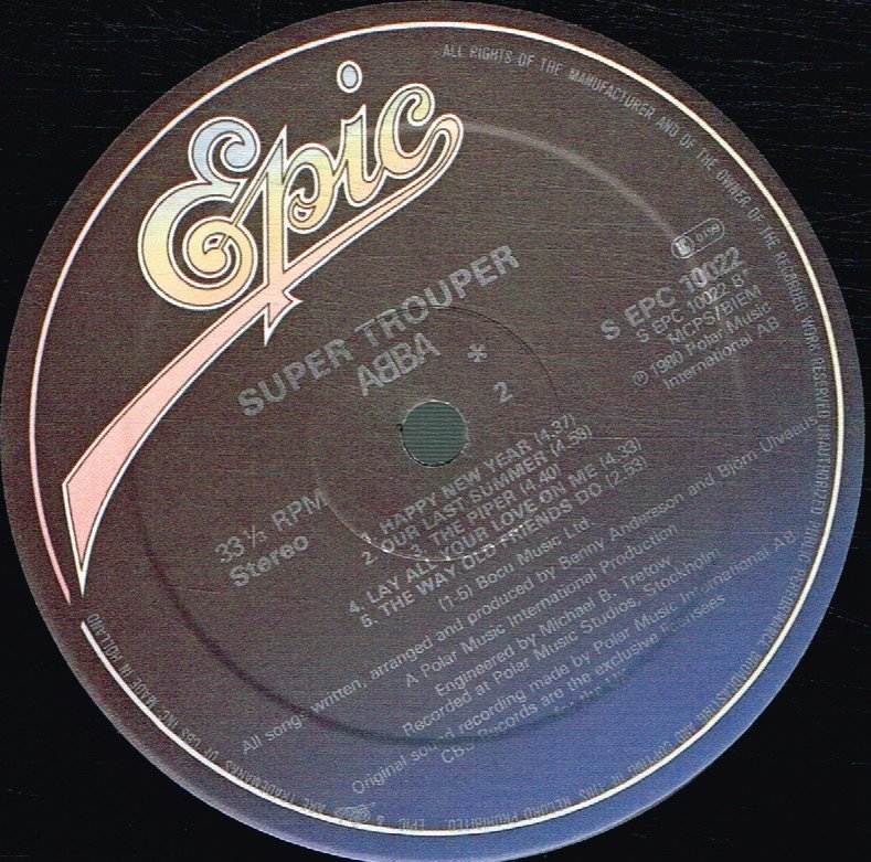 ABBA - Super Trouper - Lp