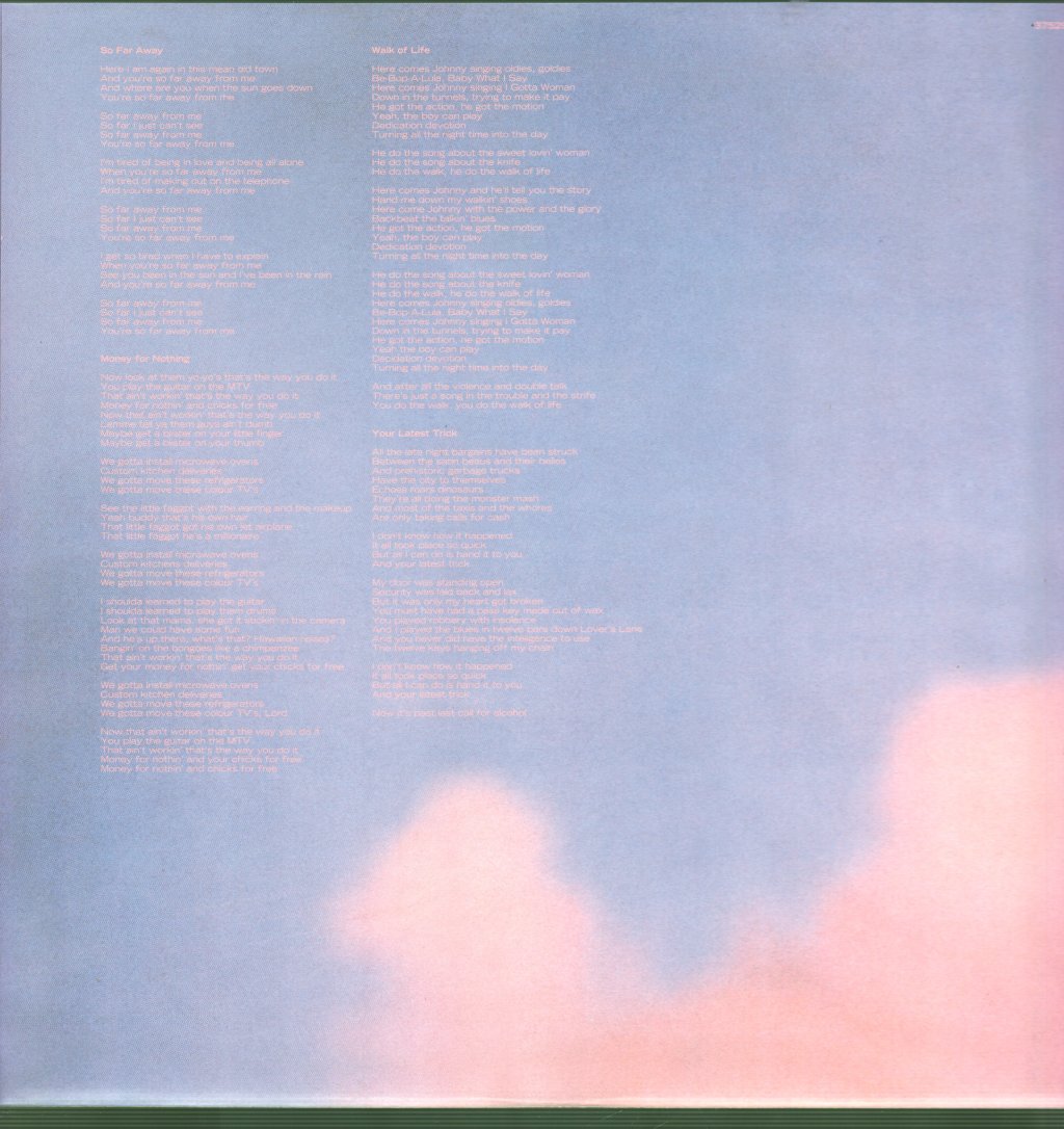 Dire Straits - Brothers In Arms - Double Lp