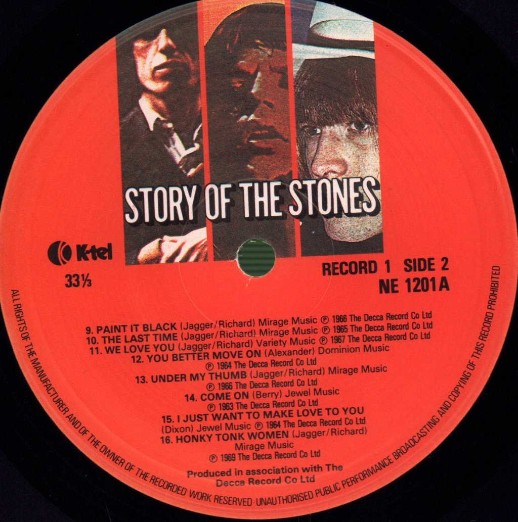 Rolling Stones - Story Of The Stones - Double Lp