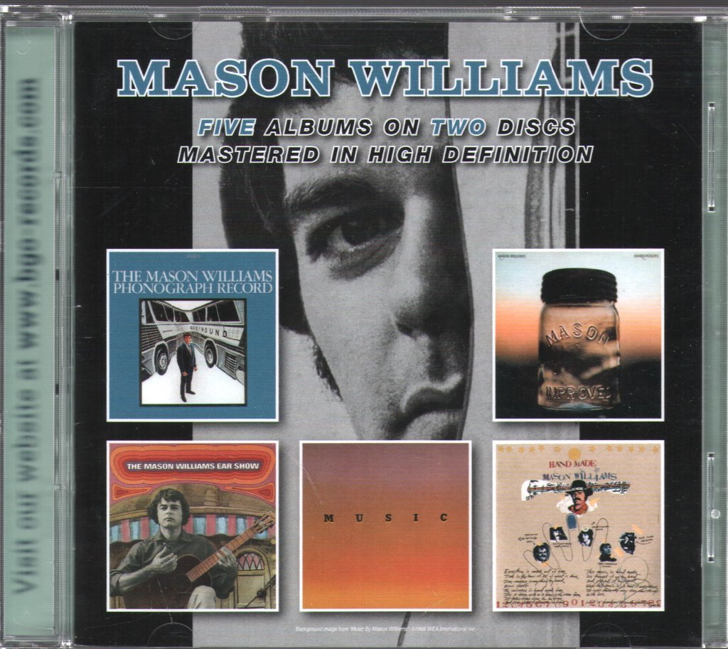 Mason Williams - Mason Williams Phonograph Record / The Mason Williams Ear Show / Music By Mason Williams / Hand Made / Sharepickers - Double Cd