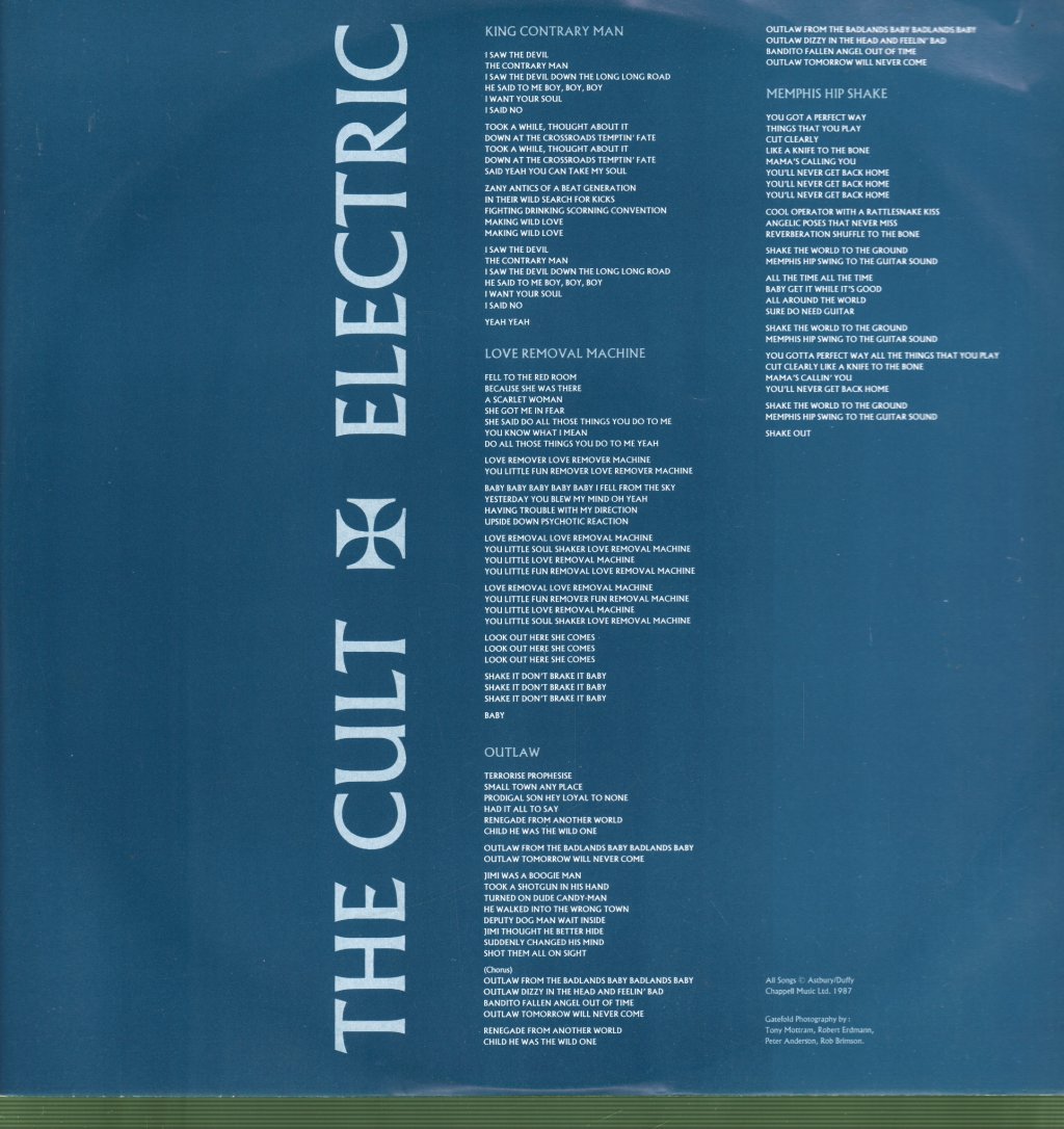 Cult - Electric - Lp