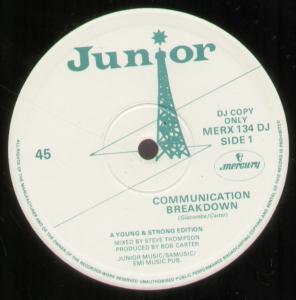 Junior - Communication Breakdown - 12 Inch