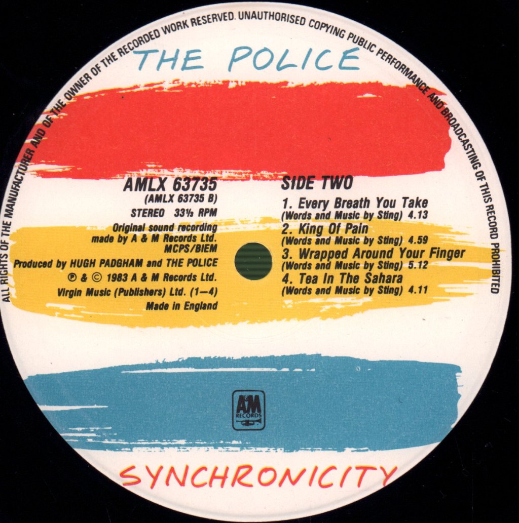 Police - Synchronicity - Lp