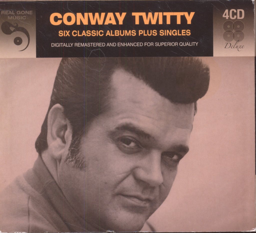 Conway Twitty - Six Classic Albums Plus Singles - Cd Set