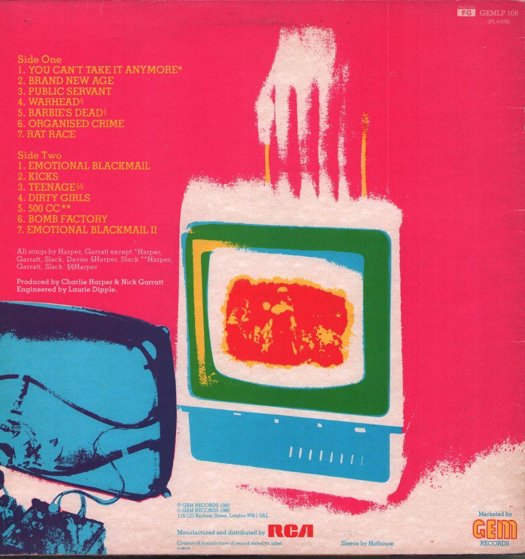UK Subs - Brand New Age - Lp
