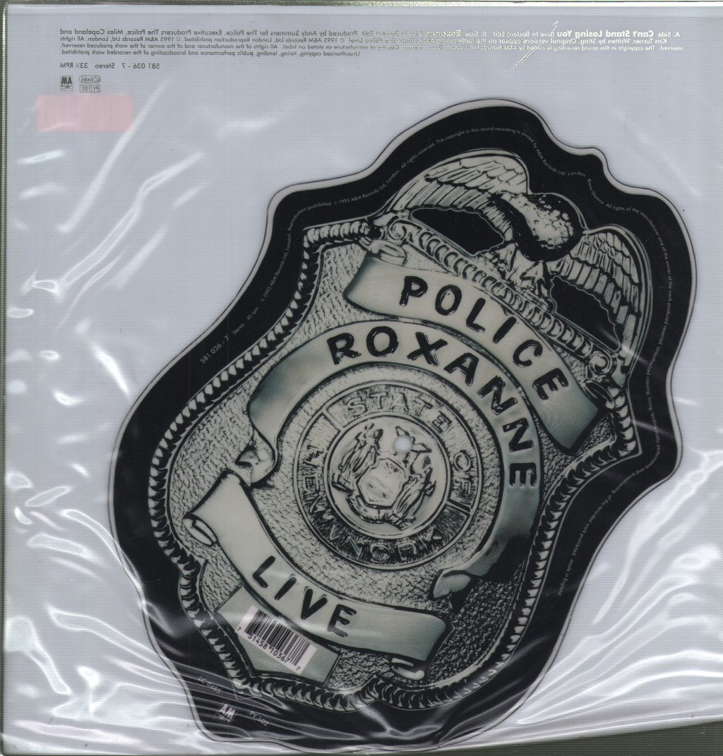 Police - Can't Stand Losing You - 7 Inch