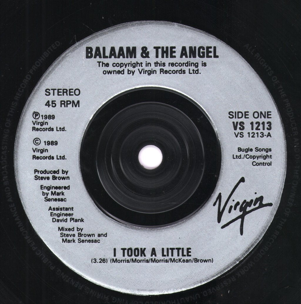 Balaam And The Angel - I Took A Little - 7 Inch
