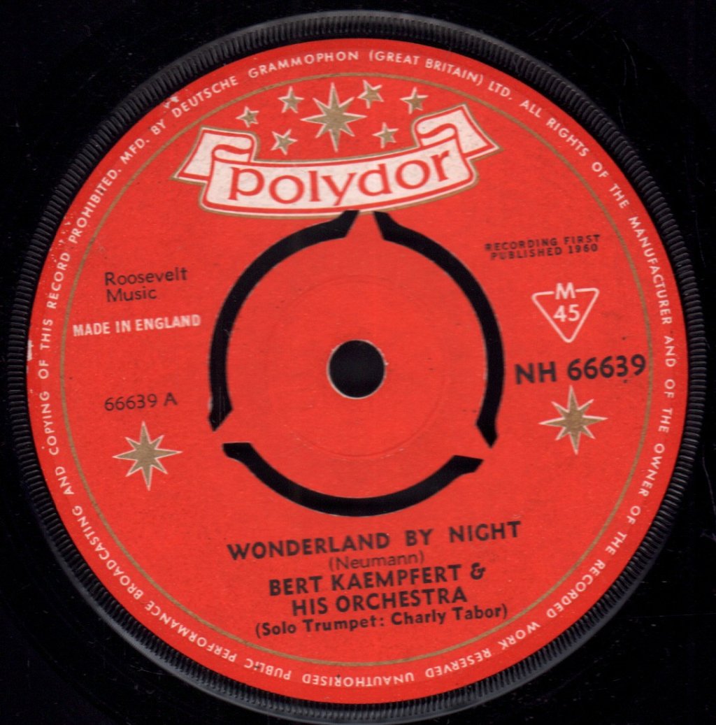 Bert Kaempfert & His Orchestra - Wonderland By Night - 7 Inch