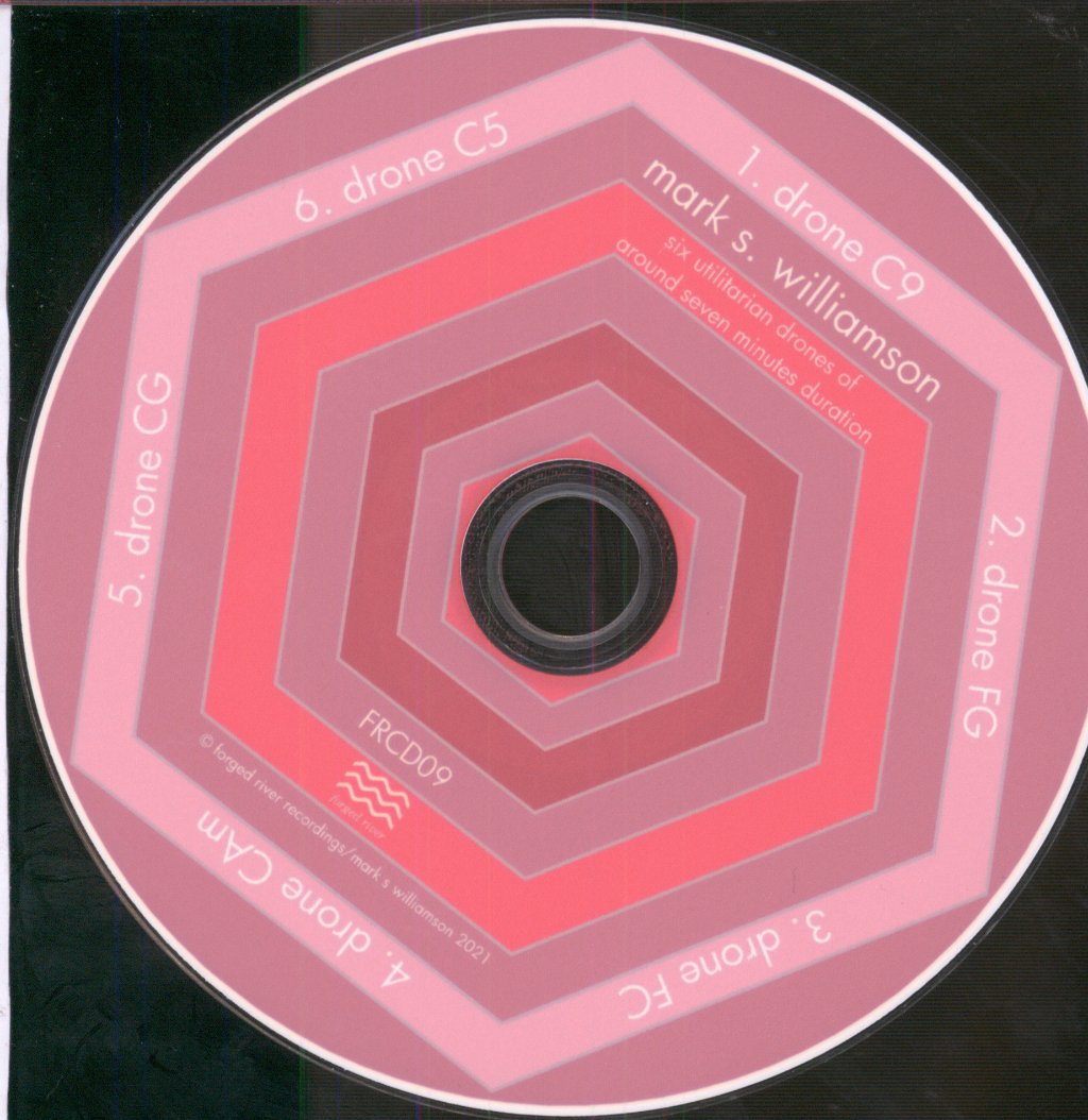 Mark Williamson (3) - Six Utilitarian Drones Of Around Seven Minutes Duration - Cdr