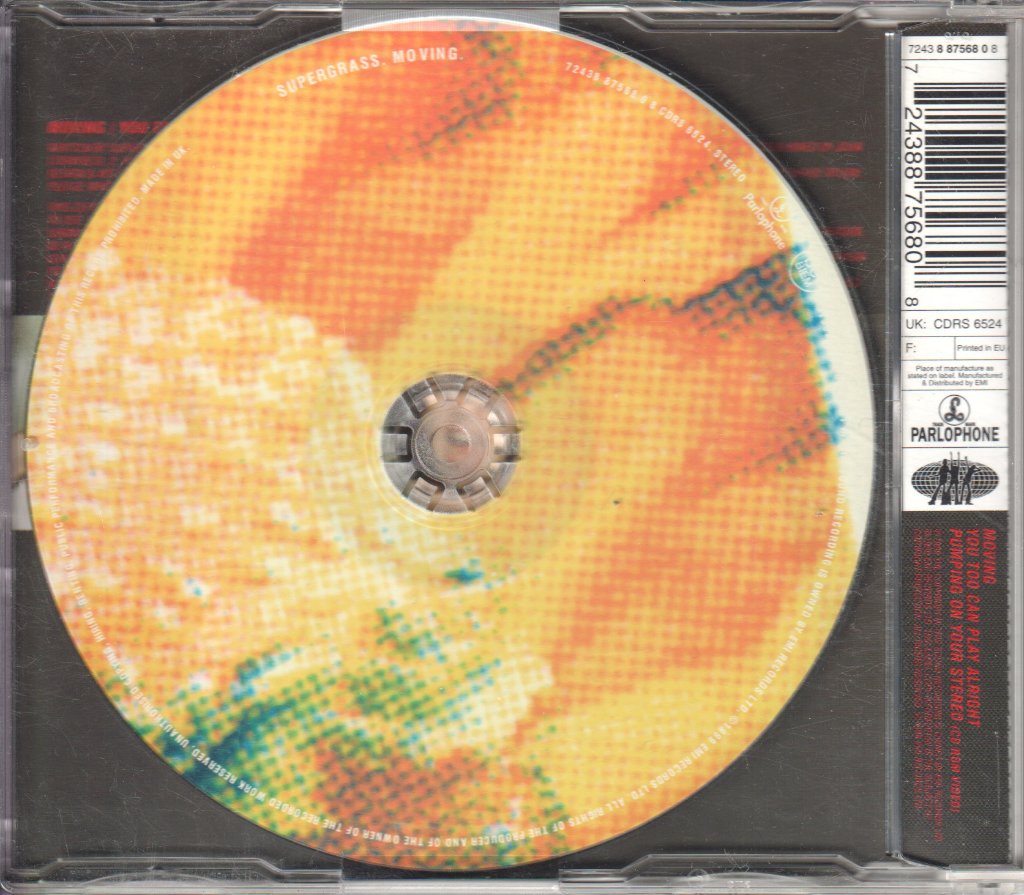 Supergrass - Moving - Cd