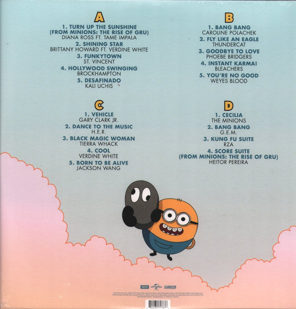 Minions The Rise Of Gru - Original Motion Picture Soundtrack - Double Lp