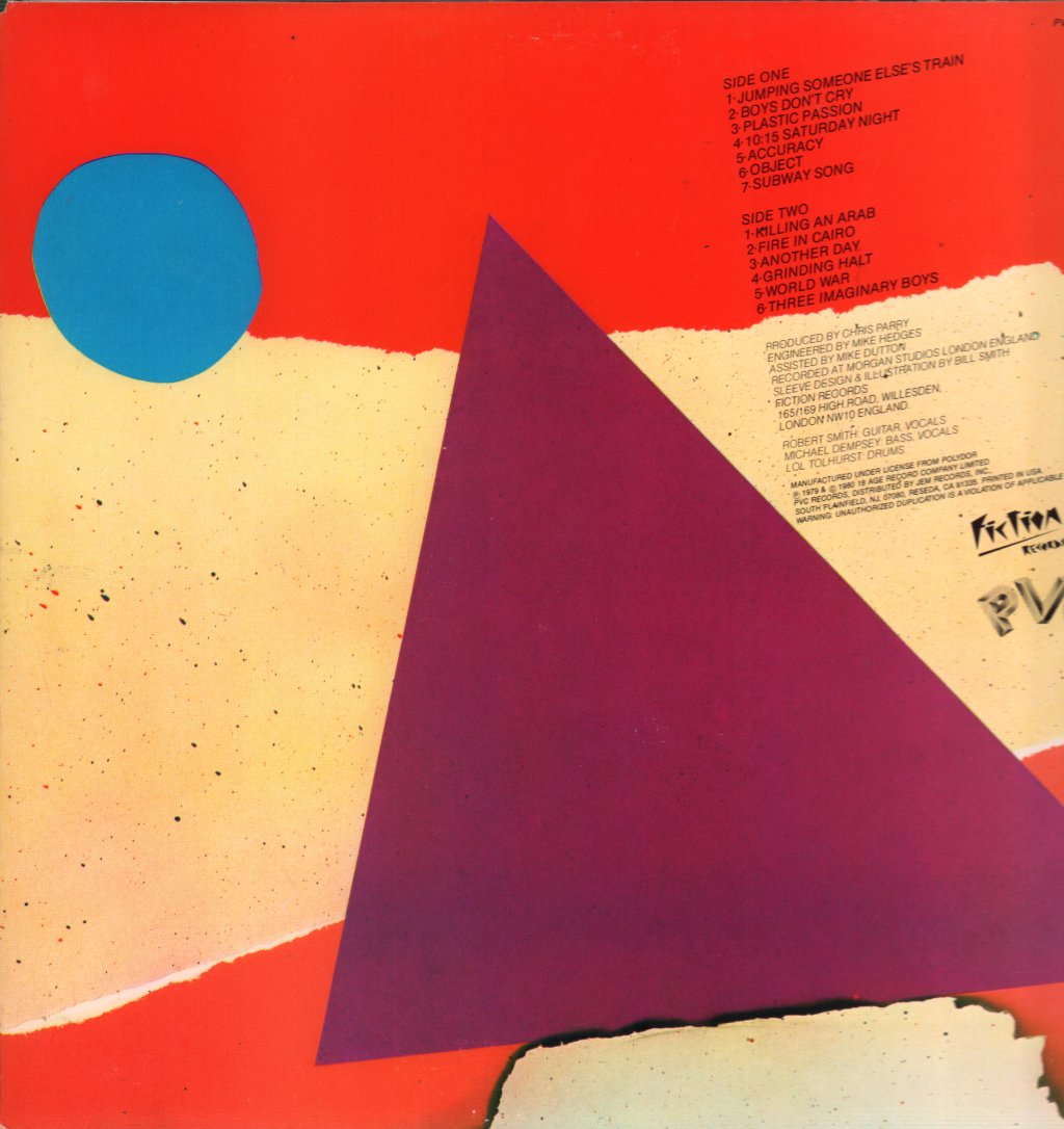 Cure - Boys Don't Cry - Lp