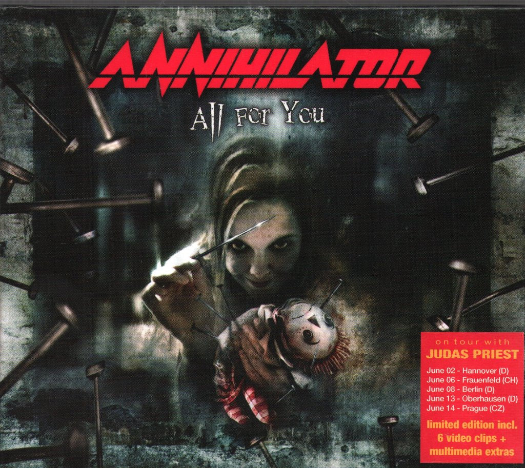 Annihilator - All For You - Cd