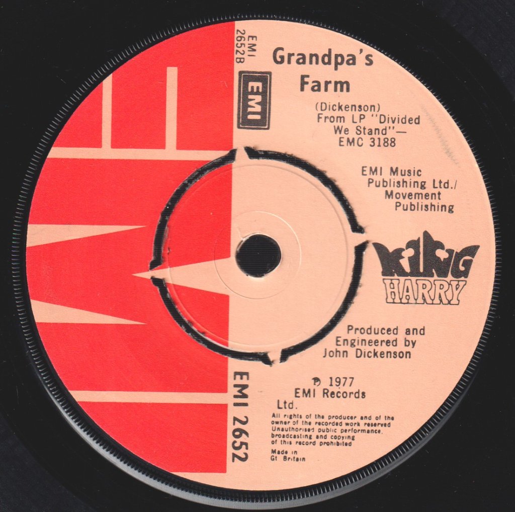 King Harry - Dear Mathew - 7 Inch