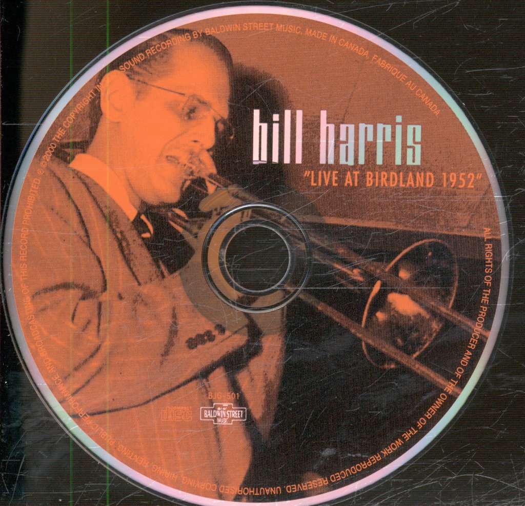 Bill Harris - Live At Birdland 1952 - Cd