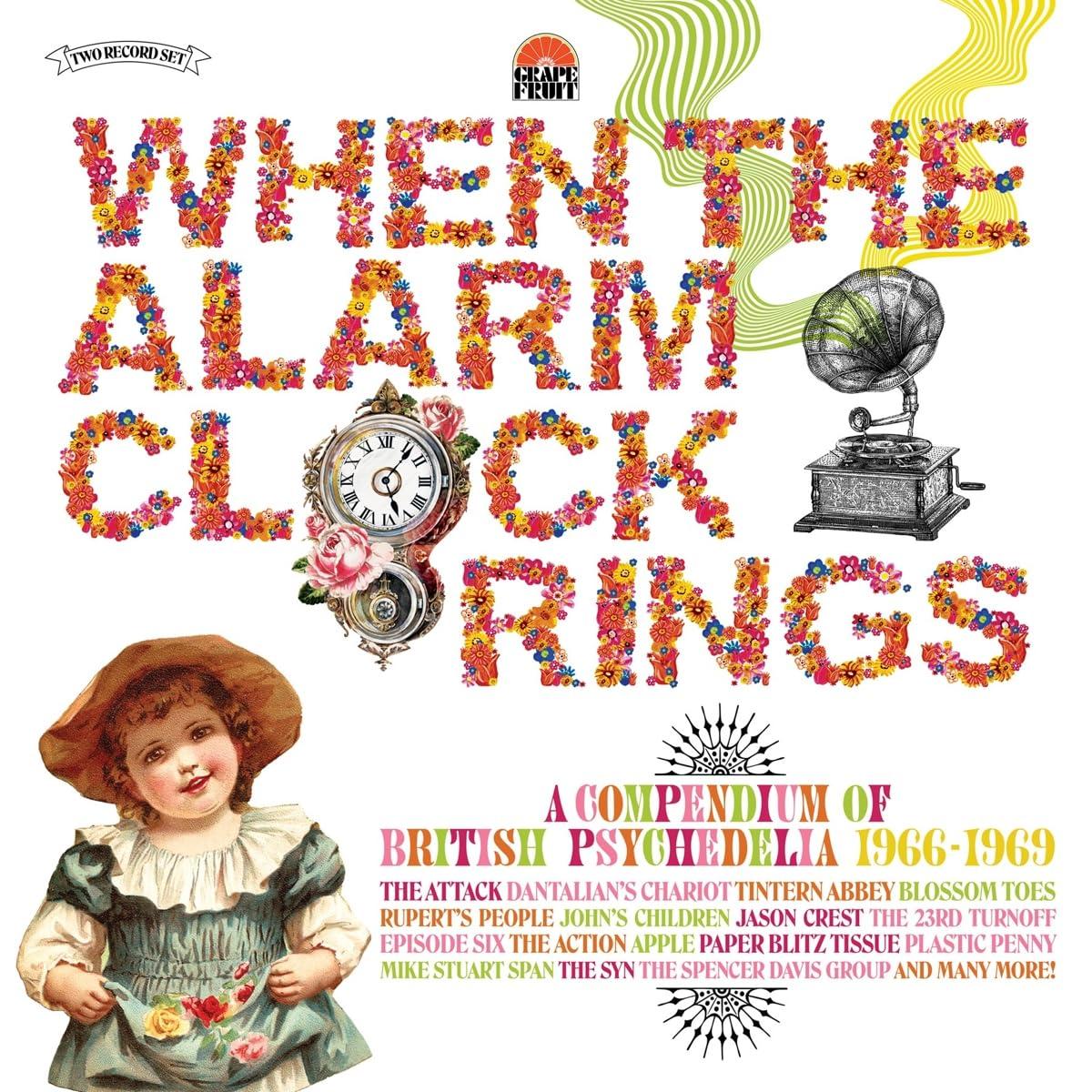 Various Artists - When the Alarm Clock Rings - A Compendium of British Psychedelia 1966-1969 Double 12" Vinyl - Double Lp