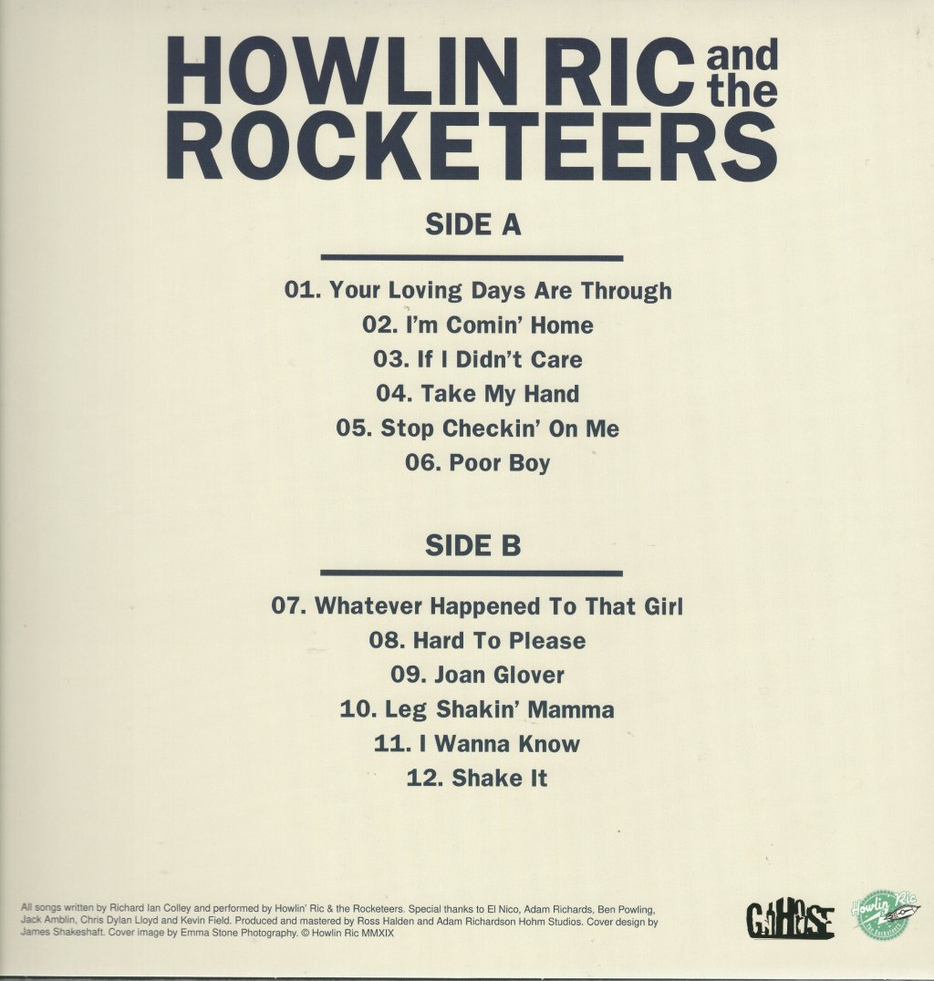 Howlin' Ric And The Rocketeers - Waiting By The Dance Floor - Lp