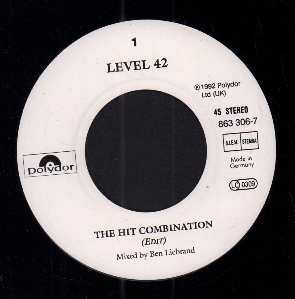 Level 42 - Hit Combination - 7 Inch