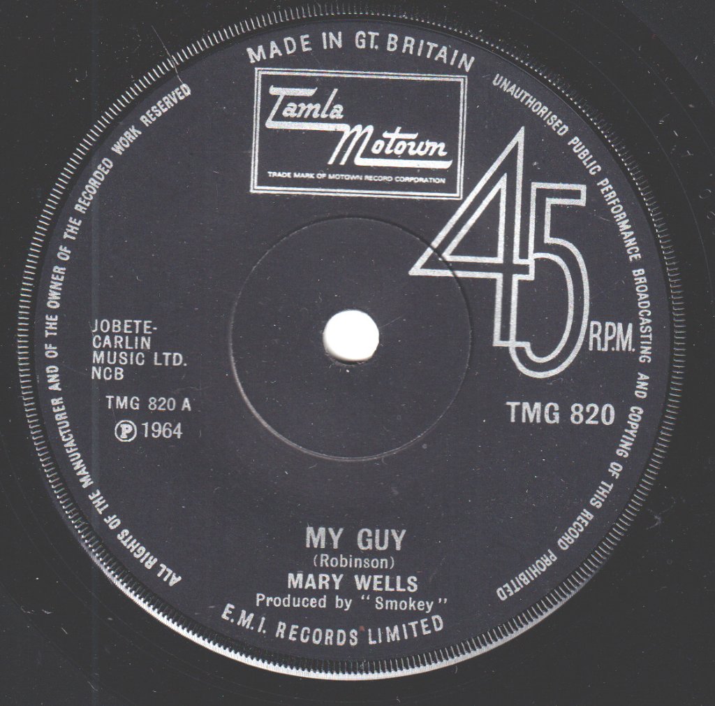 Mary Wells - My Guy - 7 Inch