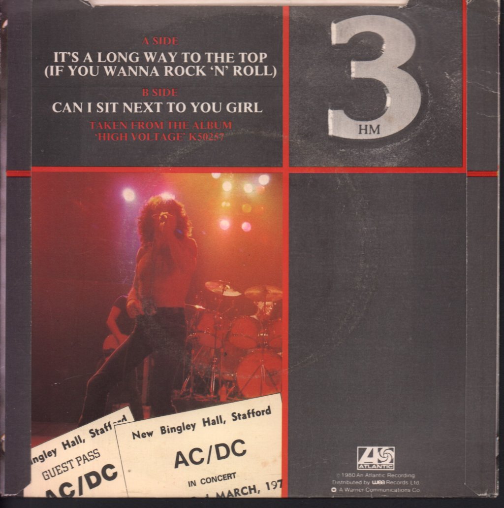 AC/DC - It's A Long Way To The Top - 7 Inch