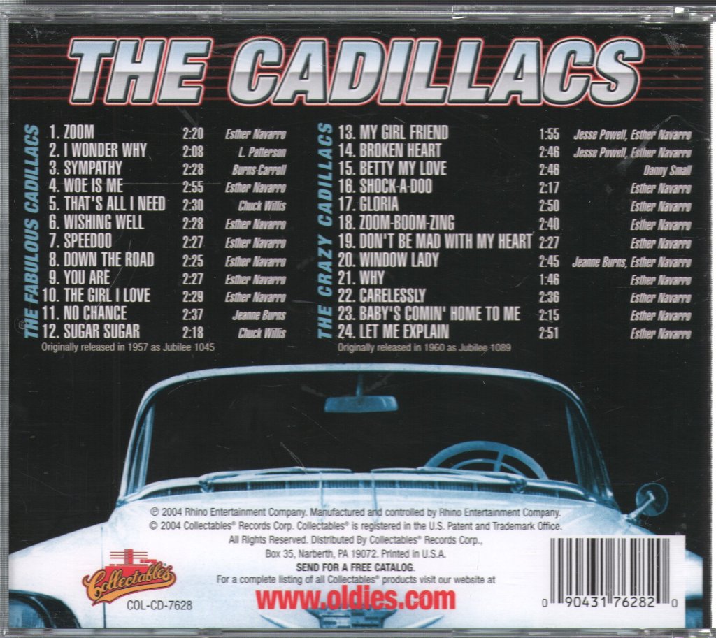 Cadillacs - Fabulous Cadillacs / The Crazy Cadillacs - Cd