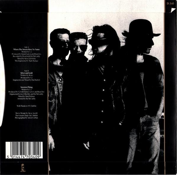 U2 - Where The Streets Have No Name - 7 Inch