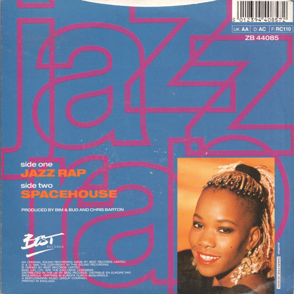 Kim Carnegie - Jazz Rap - 7 Inch