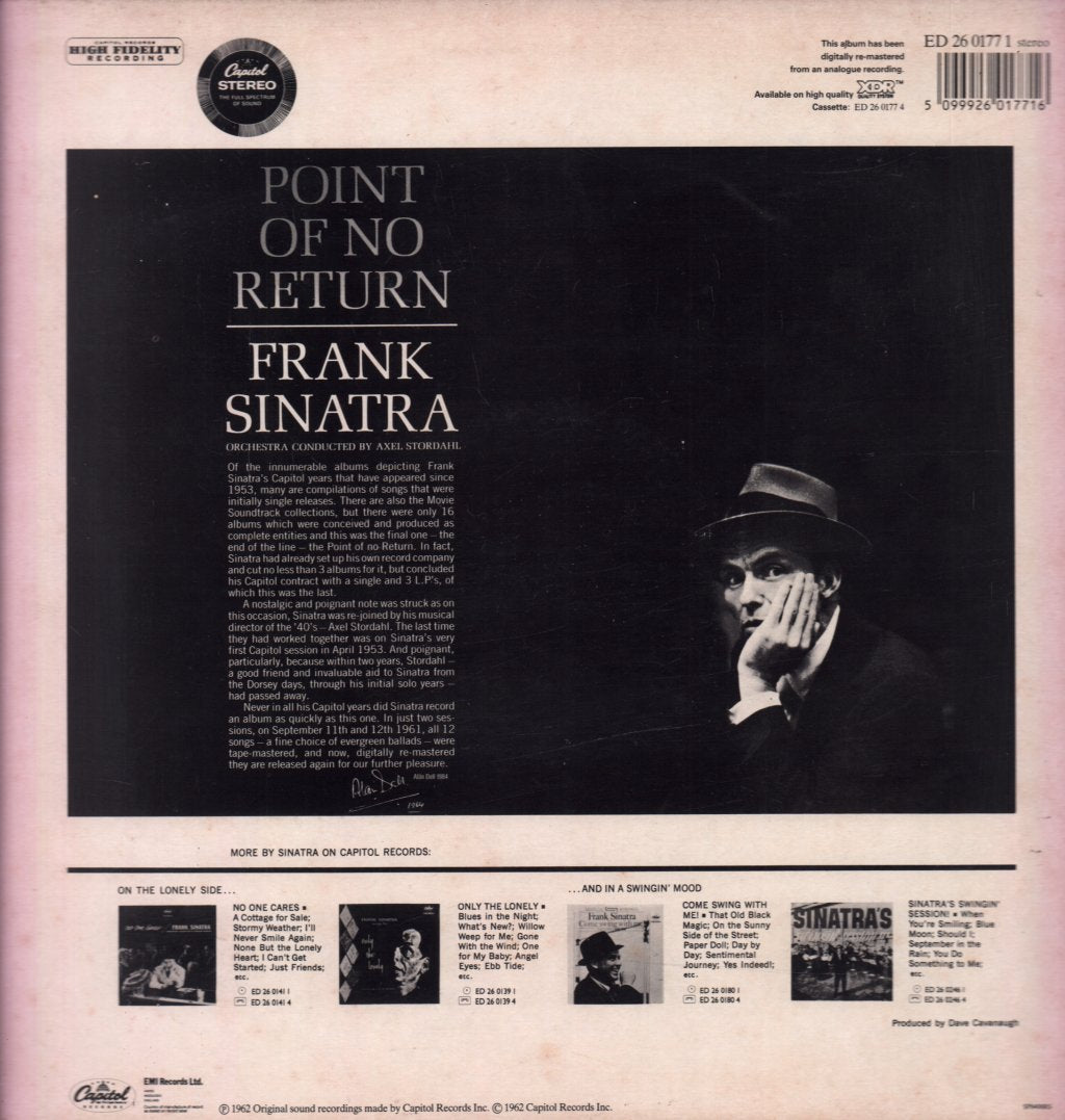 Frank Sinatra - Point Of No Return - Lp