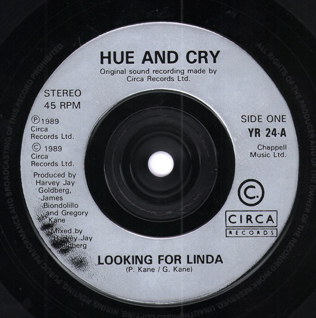 Hue And Cry - Looking For Linda - 7 Inch