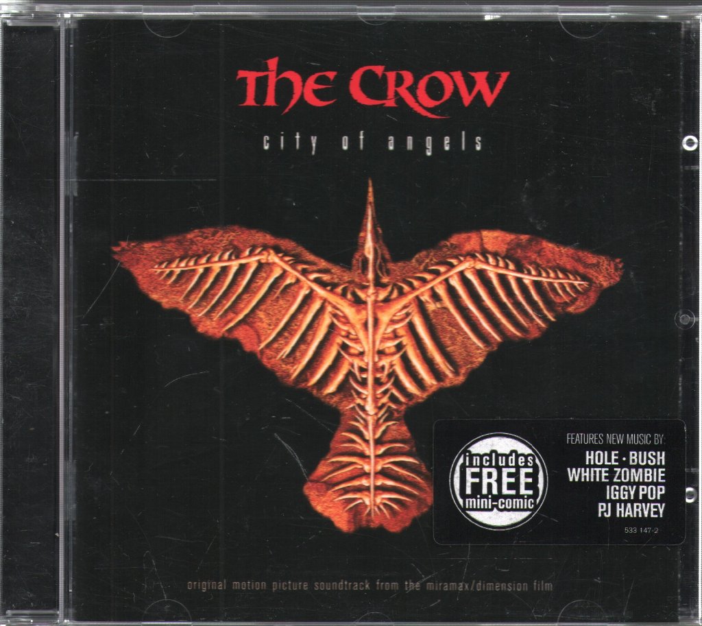 The Crow: City Of Angels - Original Motion Picture Soundtrack - Cd