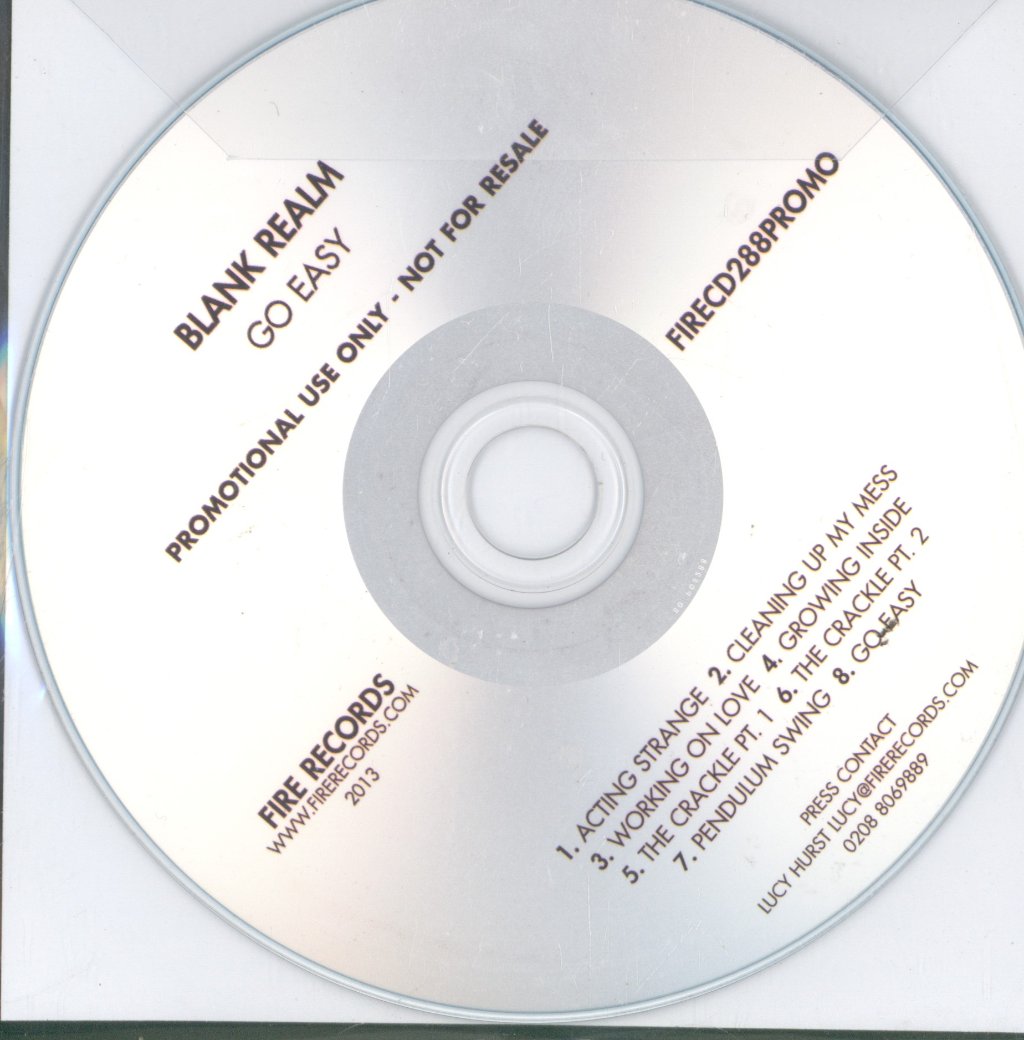 Blank Realm - Go Easy - Cdr