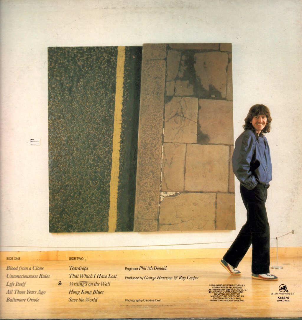 George Harrison - Somewhere In England - Lp