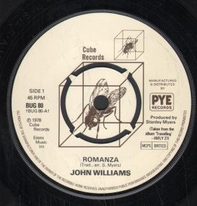 John Williams (Guitarist) - Romanza - 7 Inch