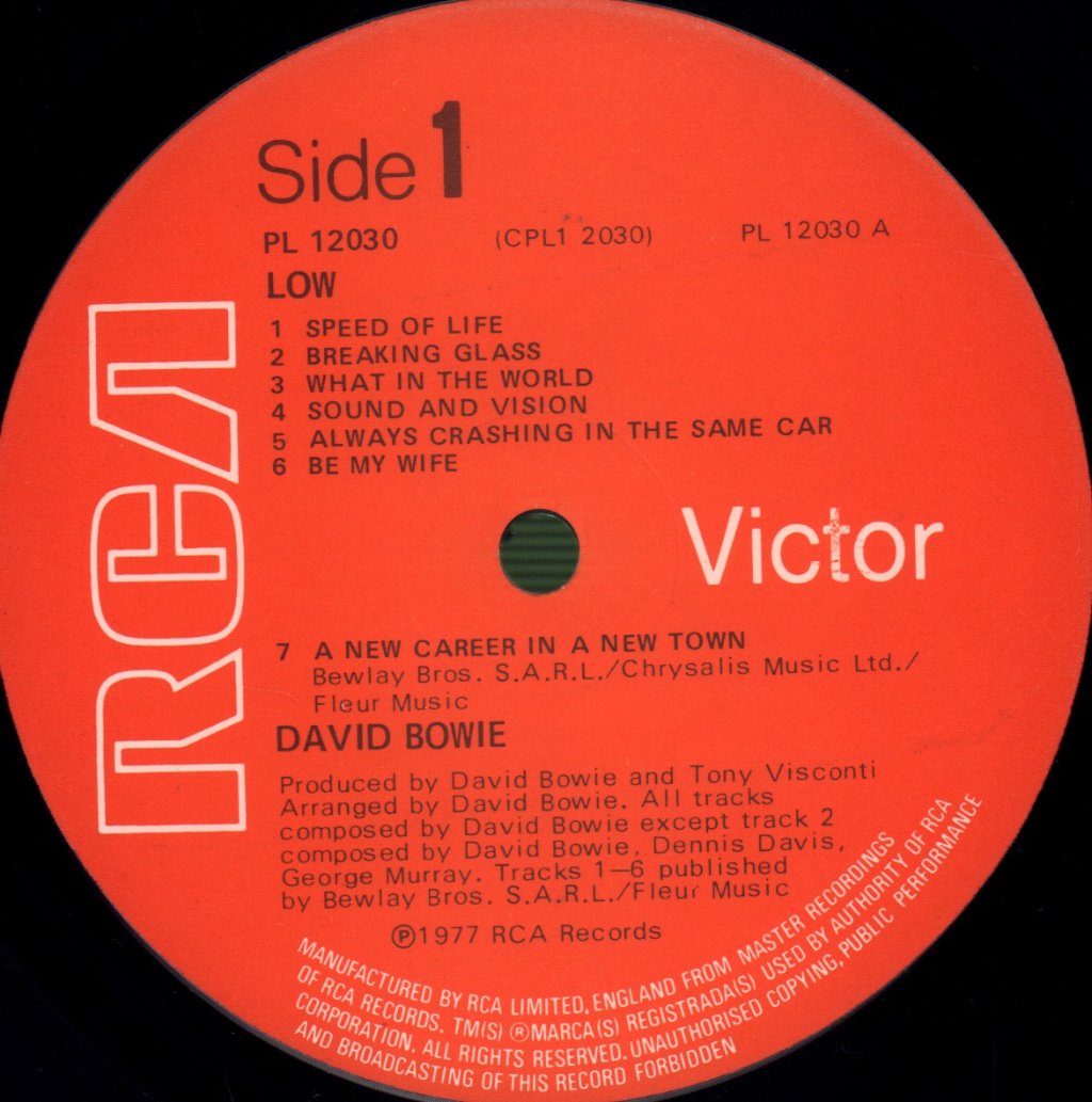 David Bowie - Low - Lp