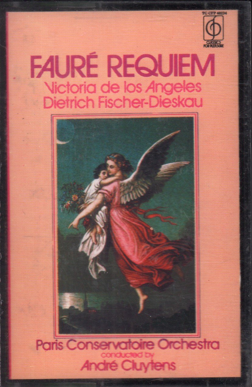 paris conservatoire orchestra - faure Requiem - Cassette