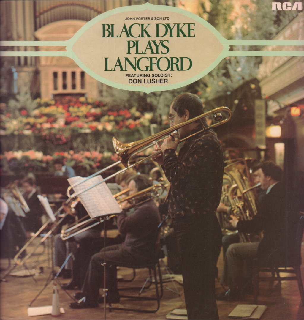 Black Dyke Mills Band - Plays Langford - Lp