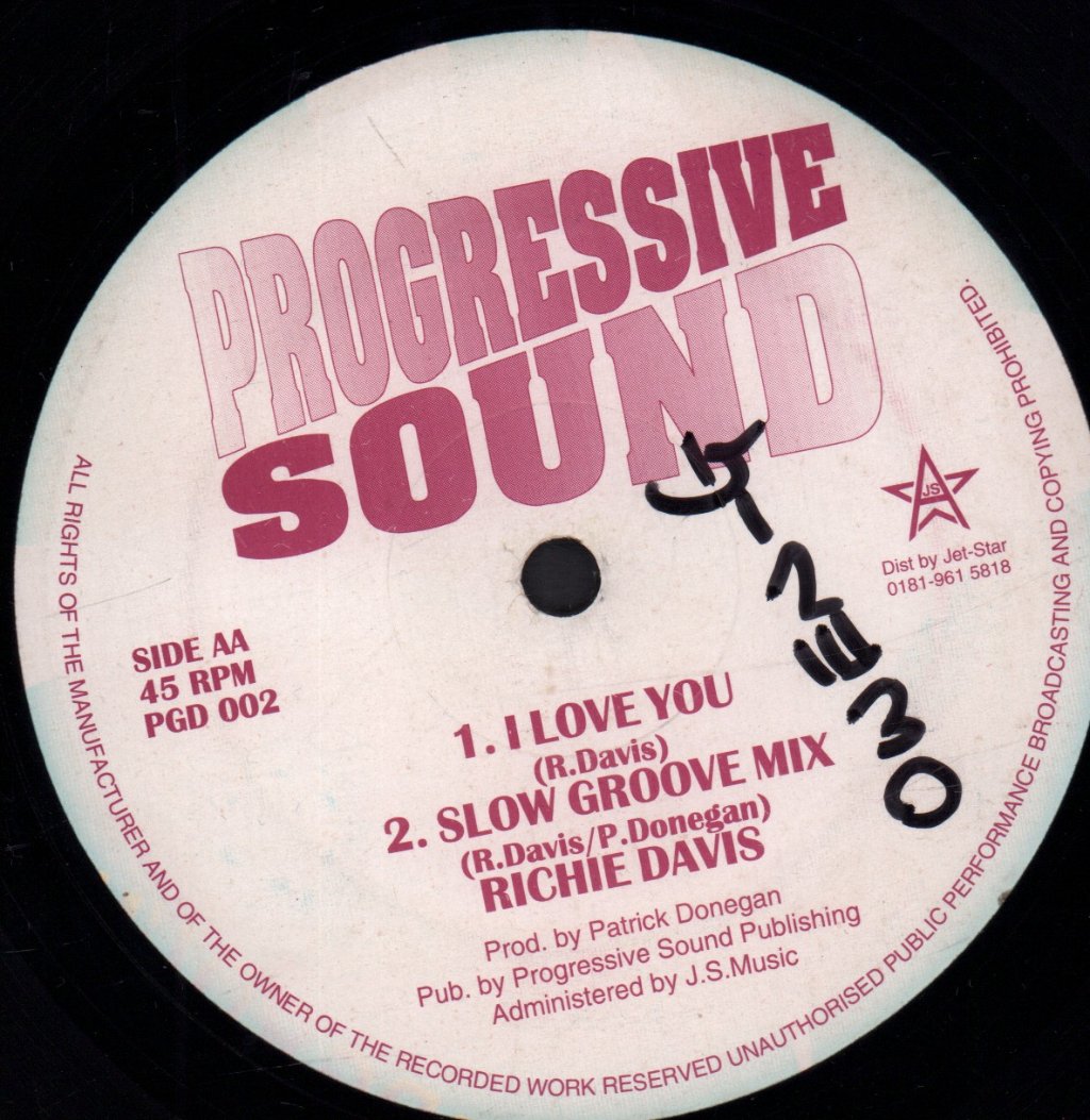 Richie Davis - Good Friends - 12 Inch