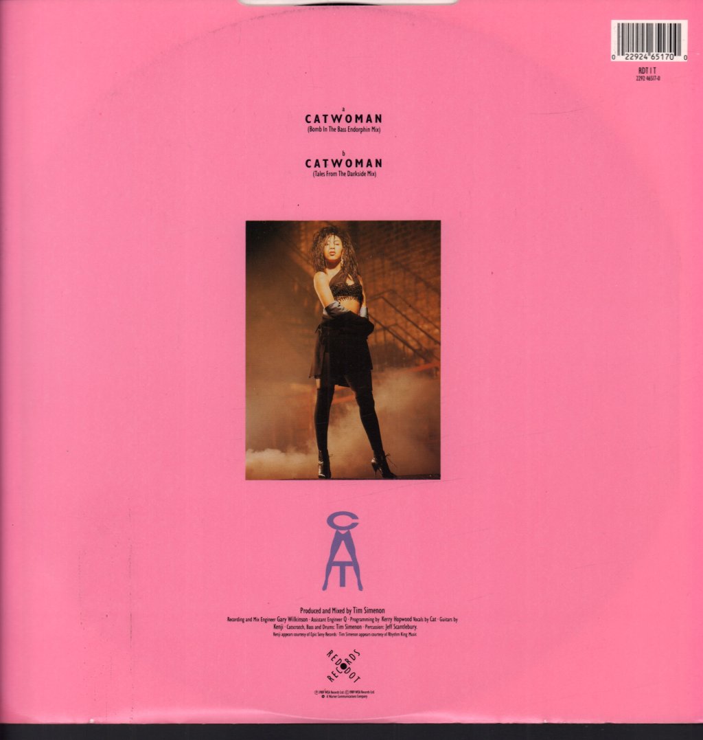 Cat (Prince Related Singer) - Cat Woman - 12 Inch