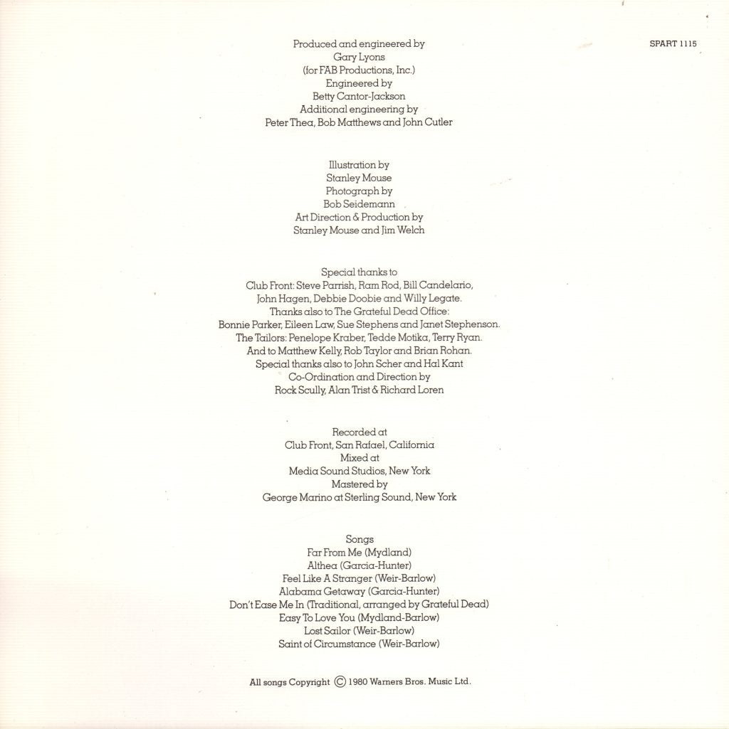 Grateful Dead - Go To Heaven - Lp