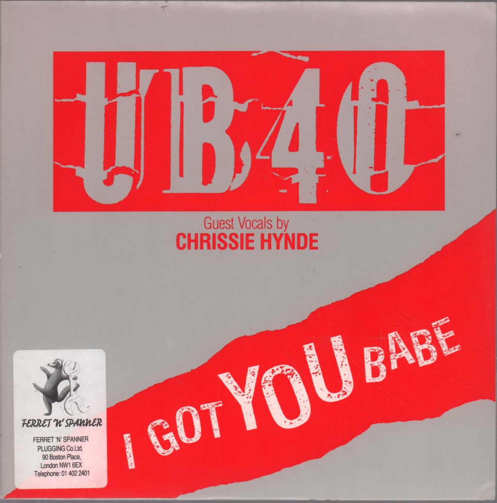 Ub40 With Chrissie Hynde - I Got You Babe - 7 Inch
