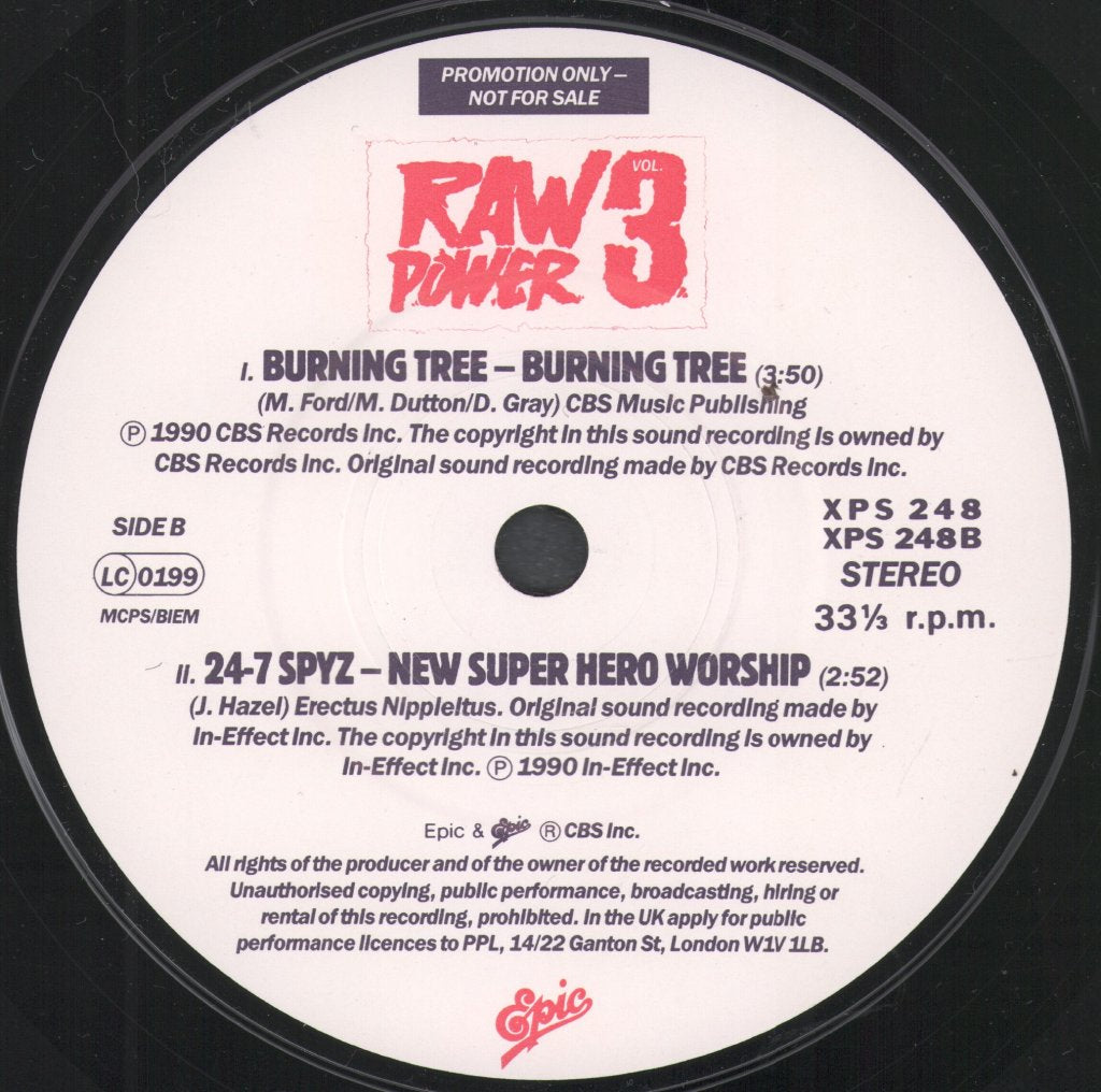 Various Artists - Raw Power 3 - 7 Inch
