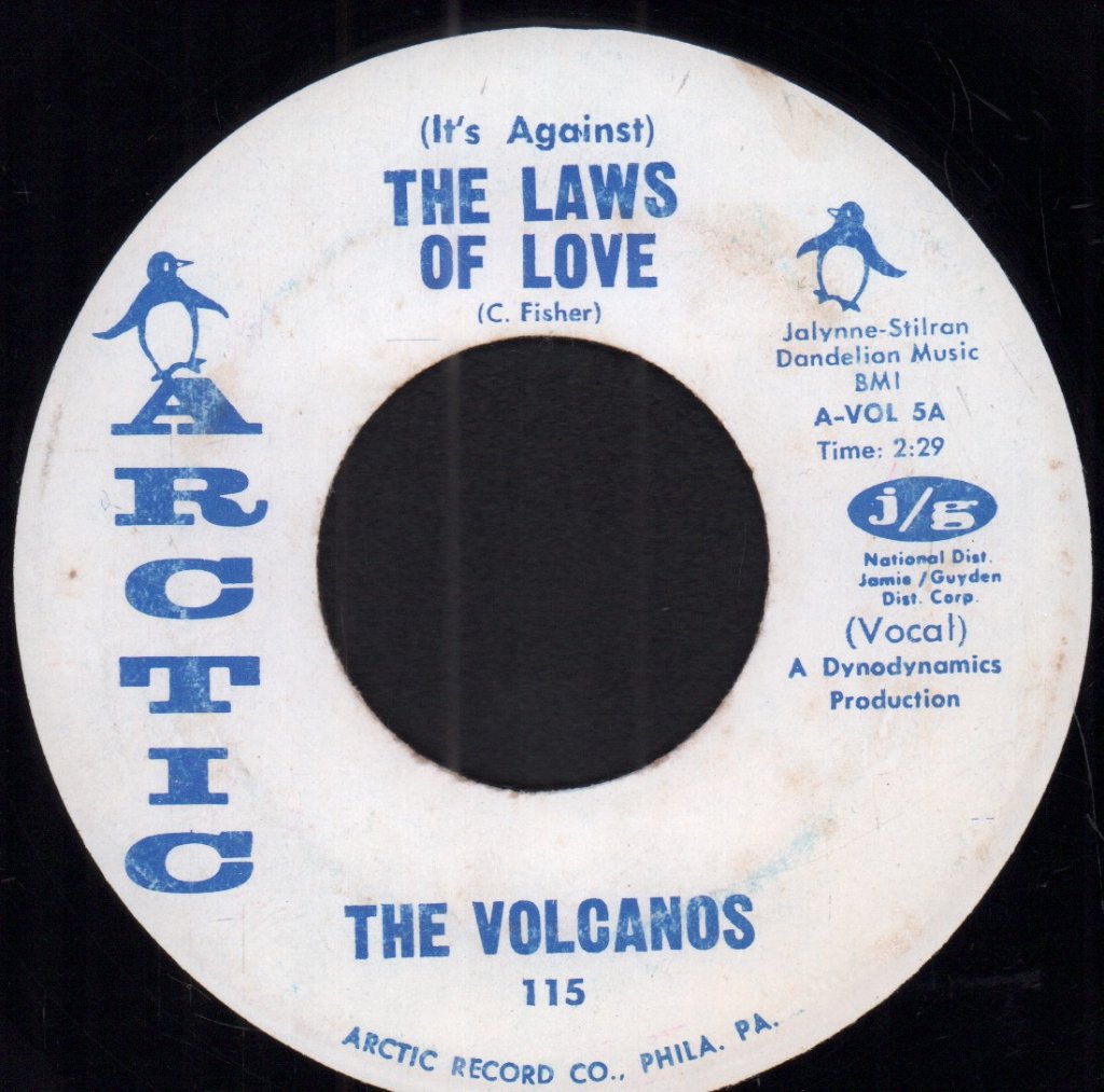 Volcanos - Laws Of Love - 7 Inch