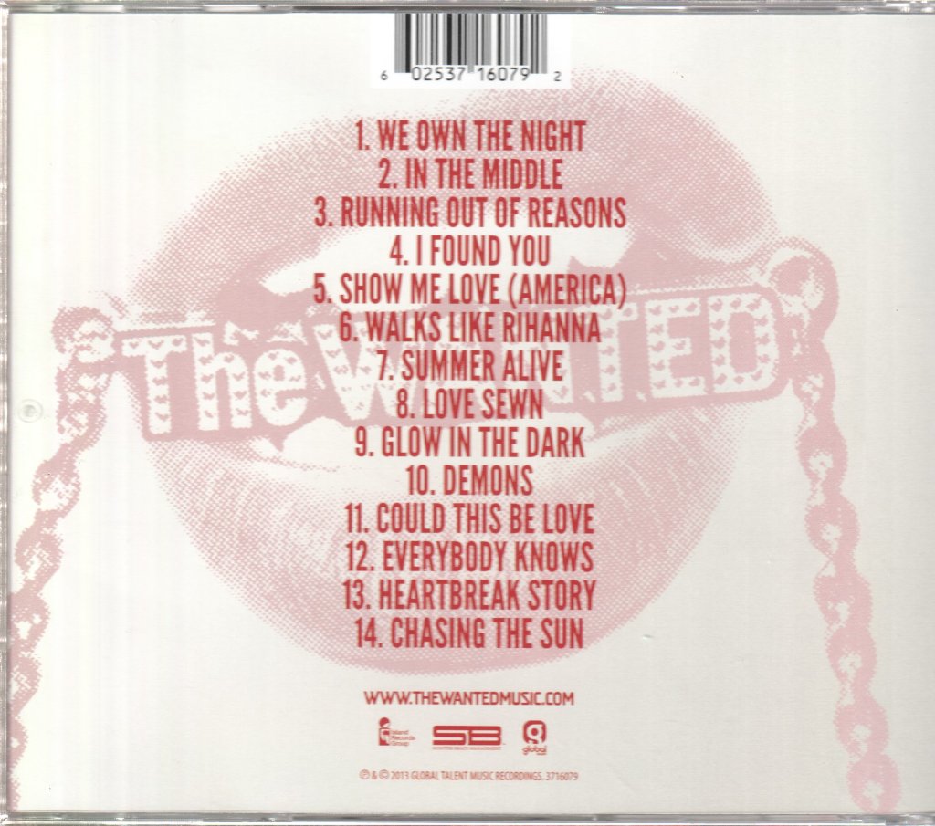 Wanted (Boy Band) - Word Of Mouth - Cd