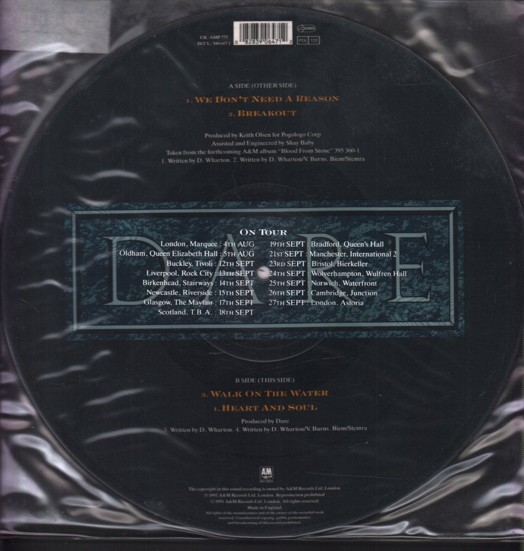 Dare - We Don't Need A Reason - 12 Inch