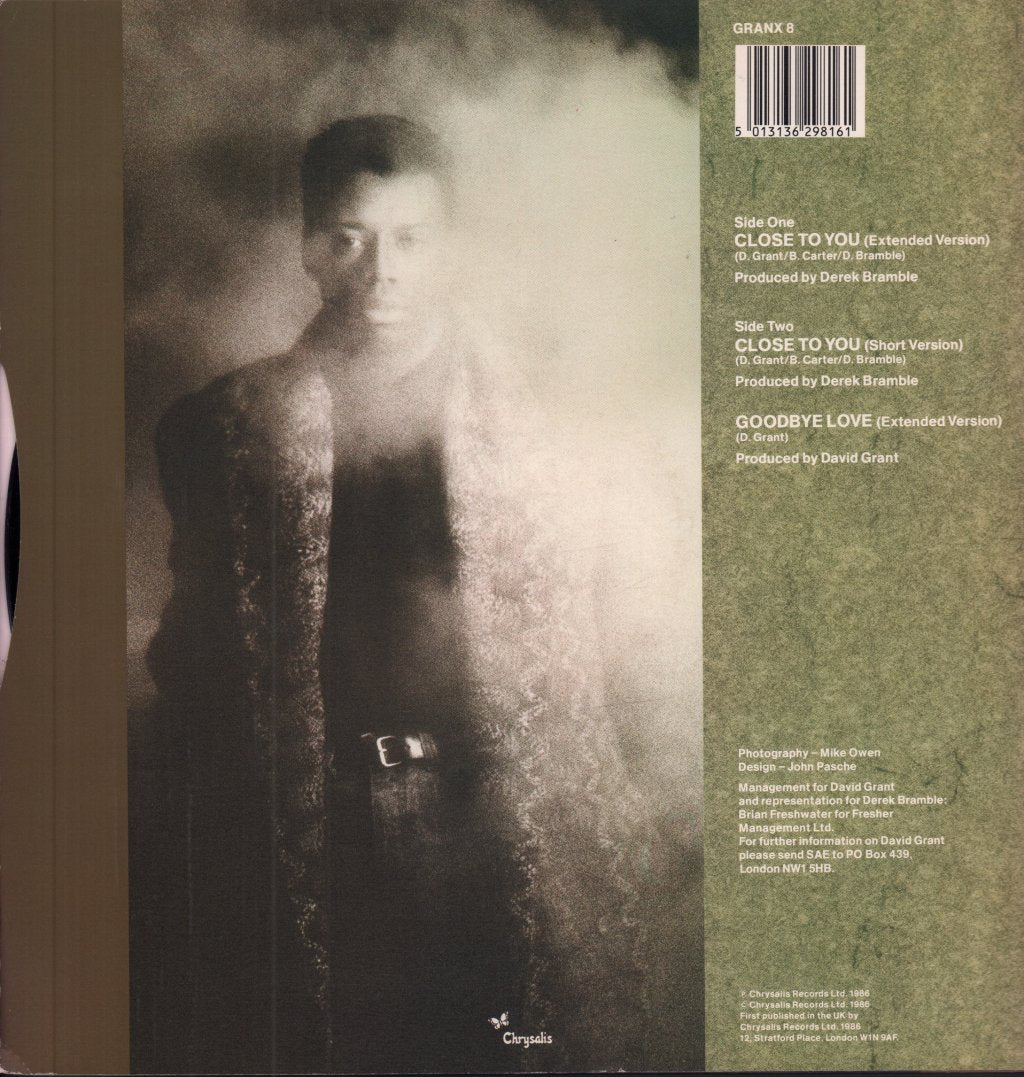 David Grant - Close To You - 12 Inch