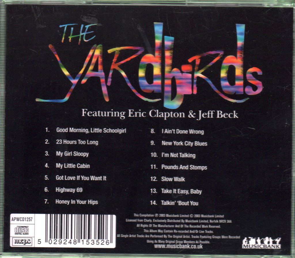 Eric Clapton - Yardbirds Featuring Eric Clapton & Jeff Beck - Cd