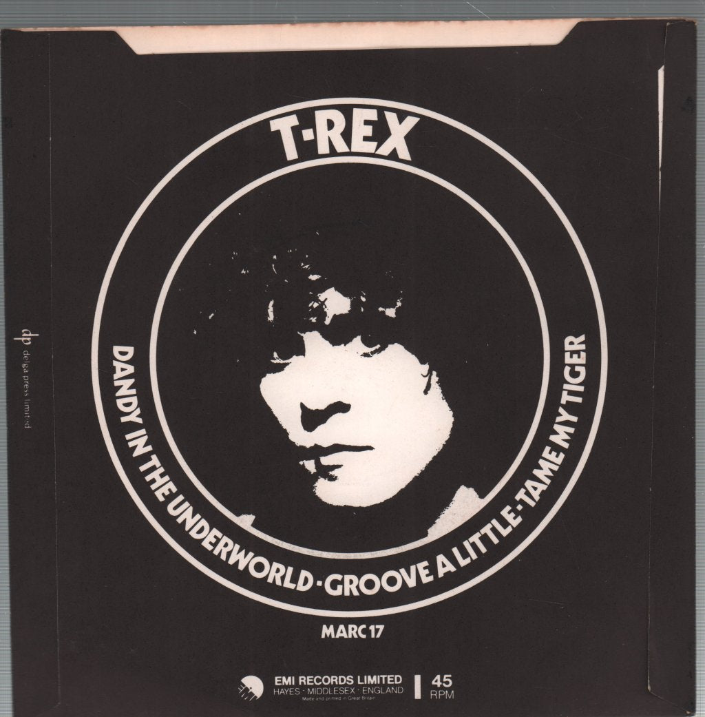 T Rex - Dandy In The Underworld - 7 Inch